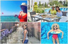 lisa ray, lisa ray holidays, lisa ray vacation, lisa ray celebration, lisa ray in Beirut, lisa ray and Jason Dehni, lisa ray in Lebanon, lisa ray photos, lisa ray hot photos, lisa ray photos