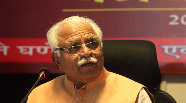 delhi metro, faridabad metro, iffco chowk metro station, gurgaon water logging, indian express, india news, manohar lal khattar," />