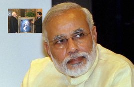 Narendra Modi, portrait, china