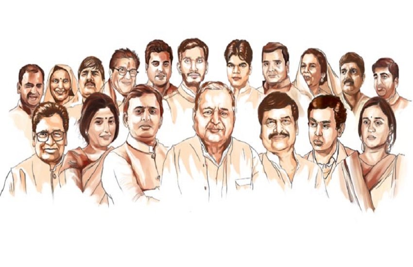 मुलायम सिंह यादव का परिवार (प्रतीकात्मक तस्वीर)