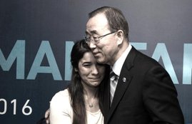 सेक्स गुलाम, मानव तस्करी, यूएन, सद्भावना राजदूत, नादिया मुराद, संयुक्त राष्ट्र, संयुक्त राष्ट्र सुरक्षा परिषद,