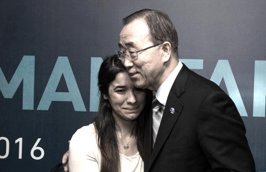 सेक्स गुलाम, मानव तस्करी, यूएन, सद्भावना राजदूत, नादिया मुराद, संयुक्त राष्ट्र, संयुक्त राष्ट्र सुरक्षा परिषद,