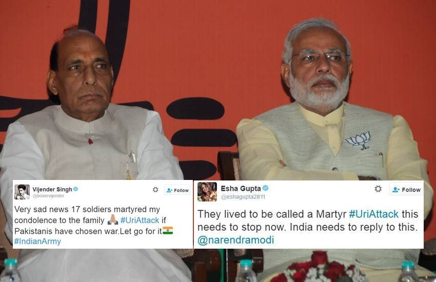 Uri Attack, uri terror attack, 17 jawans, 17 jawans killed, 17 soldiers killed, jawans killed, baramulla, baramulla attack, baramulla terror attack, army headquarters attack, rajnath singh, jammu and kashmir, kashmir terror attack, loc, line of control, army personnel injured, army attacked, Indian army, Martyrs, India news, jansatta