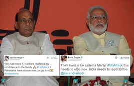 Uri Attack, uri terror attack, 17 jawans, 17 jawans killed, 17 soldiers killed, jawans killed, baramulla, baramulla attack, baramulla terror attack, army headquarters attack, rajnath singh, jammu and kashmir, kashmir terror attack, loc, line of control, army personnel injured, army attacked, Indian army, Martyrs, India news, jansatta
