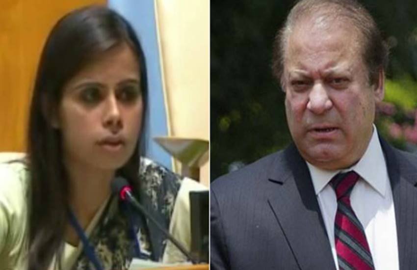 united nations, eenam gambhir, india reply to nawaz sharif