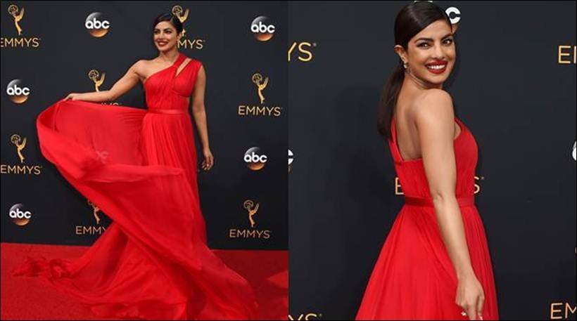 Emmys, 68th Emmy Awards, Emmy 2016, Priyanka Chopra, emmy with Priyanka Chopra, Tom Hiddleston, Tom Hiddleston priyanka, Priyanka Chopra emmy, Priyanka, Priyanka Chopra dress, Priyanka emmy dress, Priyanka Chopra emmy pics, Priyanka Chopra red gown, 68th Emmy Awards news, entertainment photos