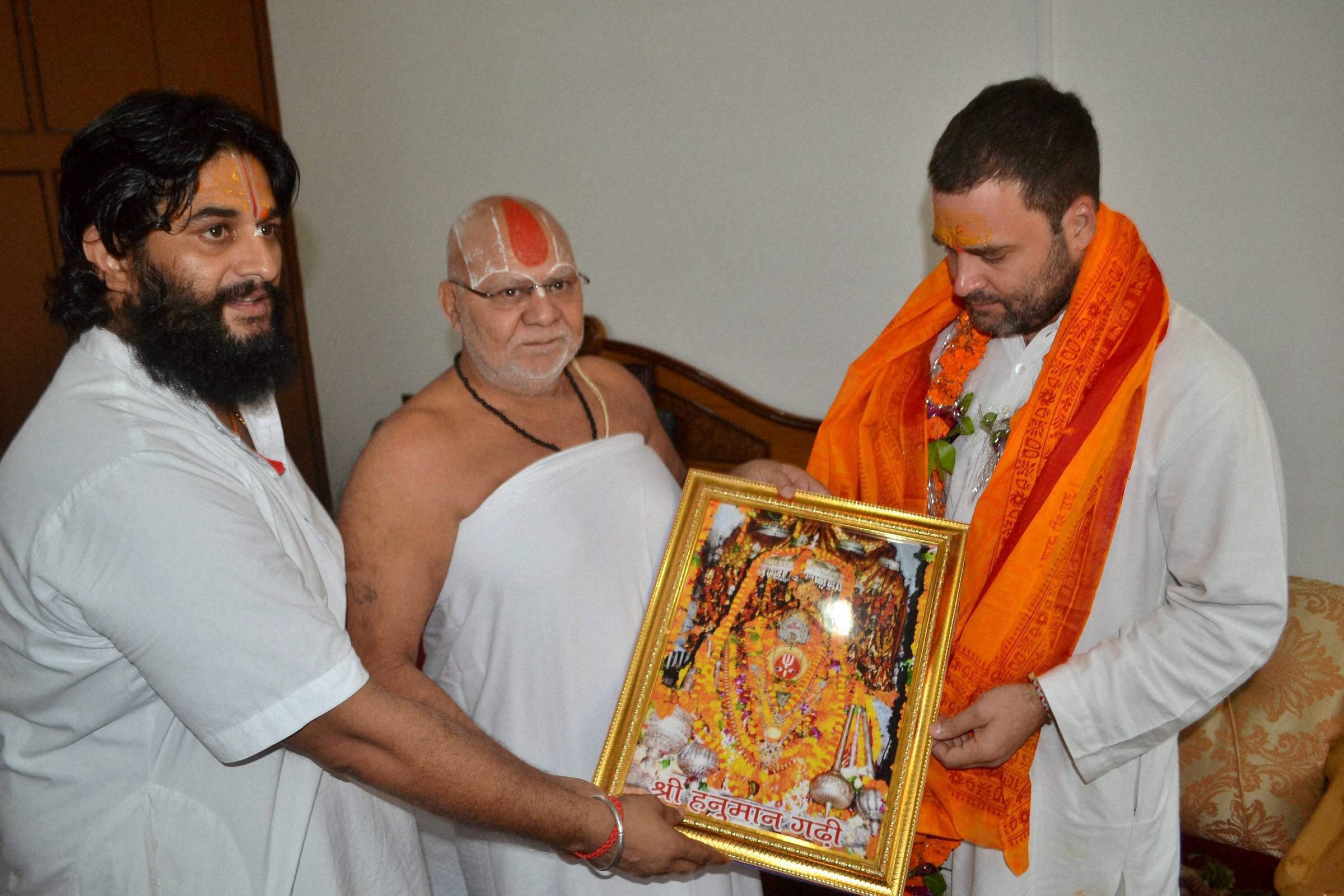 Rahul Gandhi, Ayodhya, Ayodhya Rahul Gandhi, Ayodhya Hanuman temple, Rahul in Ayodhya, Rahul rally today, Rahul UP yatra, Rahul Gandhi UP Yatra, Rahul Gandhi news, UP elections, UP congress, Congress news, India news, latest news, jansatta