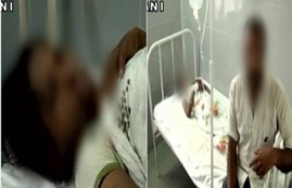 Woman acid attack , Bulandshahr, rape