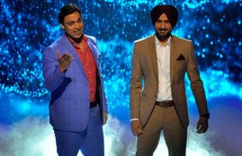 shoaib akhtar, ashish nehra, harbhajan singh, mazak mazak mein, comedy show, shoaib akhtar makes fun of nehra, nehra jokes