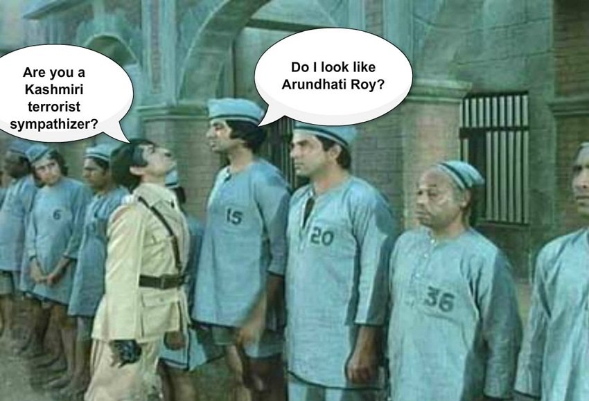 nadeem f paracha satire on india through sholay characters