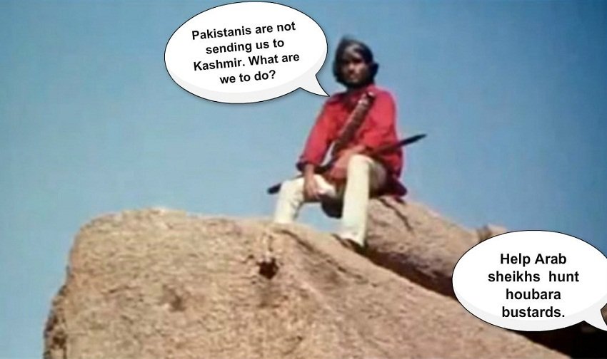 nadeem f paracha satire on india through sholay characters