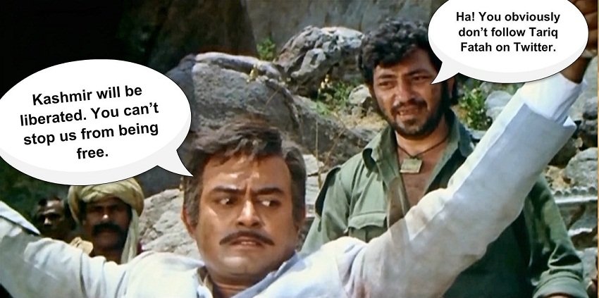 nadeem f paracha satire on india through sholay characters