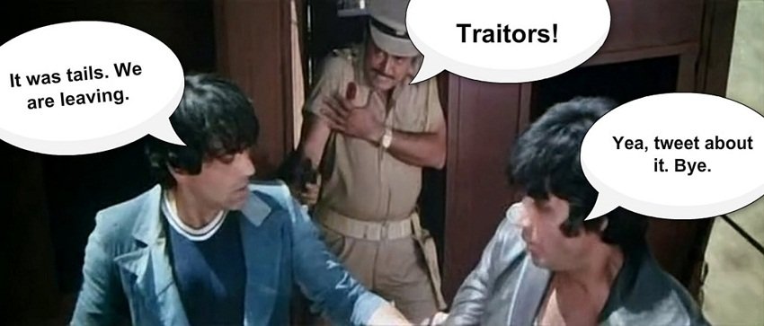 nadeem f paracha satire on india through sholay characters