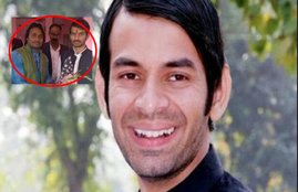 tej pratap yadav, Mohammad Kaif, photo