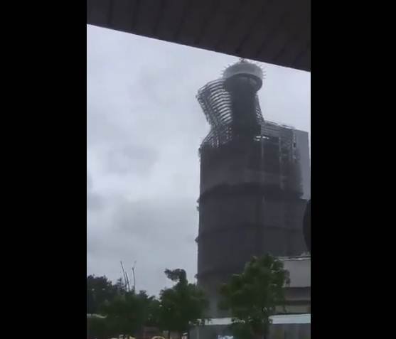 china, national fire agency, newstracker, taiwan, taoyuan international airport, typhoon in china, typhoon megi