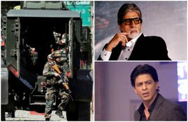 Uri attack, Bollywood stars reactions, shahrukh khan reaction on uri, terrorist attack, jammu kashmir attack, amitabh bachchan reaction, Cowardly attack, Condemnation