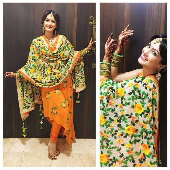 बिग बॉस कंटेस्टेंट करन मेहरा की पत्नी निशा इस अंदाज में दिखीं। बता दें कि बिग बॉस के घर के अंदर करन ने भी निशा के लिए व्रत रखा था।