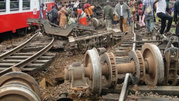 Cameroon,Africa, Cameroon train derails, world news, Yaounde, Douala