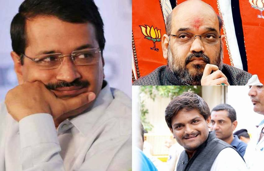 Arvind Kejriwal, Amit Shah, Narendra Modi, Hardik Patel, Gujarat Elections, AAP Gujarat, Kejriwal in Gujarat, Vijay Rupani, Aam Aadmi Party, Aanandi Ben Patel, General Dyer, Gujarat news, India, Jansatta