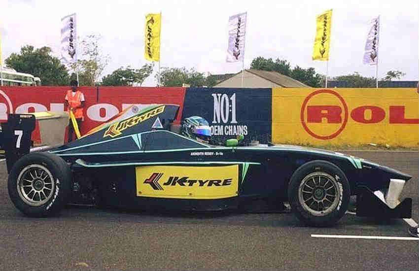 JK Tyre Racing, Hyderabad Anindith Reddy, 2016 JK Tyre Race, JK Tyre national Racing Championship, Anindith Reddy JK Tyre Race
