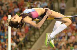 Russian Anna Chicherova, Olympics Anna Chicherova, Anna Chicherova anti doping, Beijing 2008 Olympics, Anna Chicherova News, Anna Chicherova latest News, Anna Chicherova Hindi News