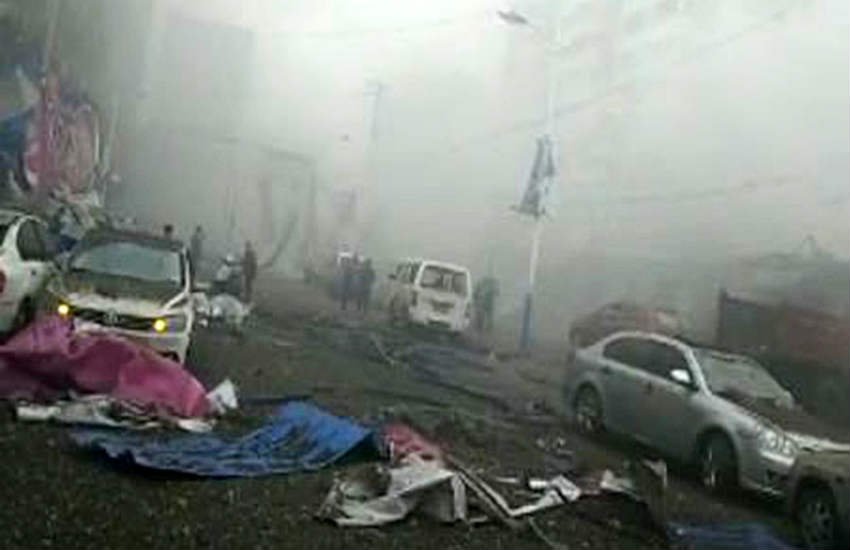China Blast, China Shaanxi Province, Blast in China, China Blast news China Blast, China Shaanxi Province, Blast in China, China Blast news