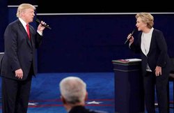US Presidential Debate: डोनाल्ड ट्रंप और हिलेरी क्लिंटन ने एक-दूसरे को घेरा
