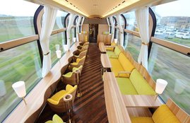 IRCTC, Indian Railways New Train Coaches, Glass Ceilings, Glass Ceilings Train coach, Movies in Train, Beautiful Train, rail Tourism, Infotainment System, Entertainment railway, Railways, India, Jansatta