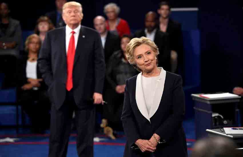 US 2nd Presidential Debate, Hillary Clinton, Donald Trump, US Presidential Debate Survey, Hillary Clinton vs Donald Trump