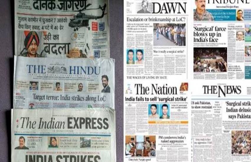 surgical strike, loc, india, pakistan, indian army, pakistan army, surgical strike loc, india, how pak media covered, news