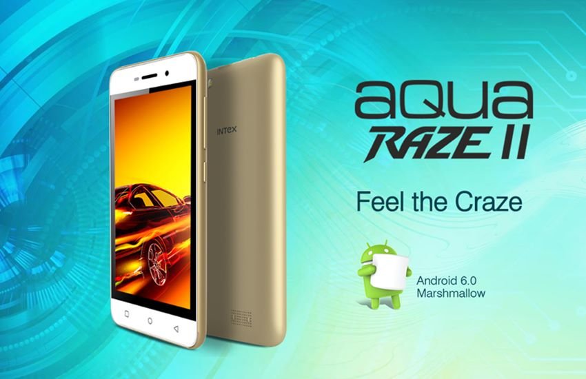 एक्वा रेज II स्मार्टफोन में 4.5 इंच की FWVGA डिस्प्ले दी गई है। (Photo: Intex)