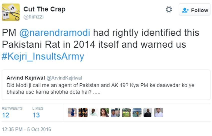 Arvind Kejriwal, Surgical Strike, Indian Army, LoC Surgical Strike, PoK Surgical strike, Kejriwal insults Army, Twitter Trolls, Narendra Modi, India News, jansatta