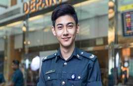 Singapore Changi Airport, Hot security officer at Changi Airport, Singapore , Lee Minwei, Certis Cisco Security Agency, Carporal Lee Minwei, Lee Minwei Internet Sensation, Lee Minwei Viral photo