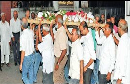 Sabarmati Ashram, Mahatma Gandhi, eminent lawyer, abdul hamid kureshi, chooses cremation, not buried
