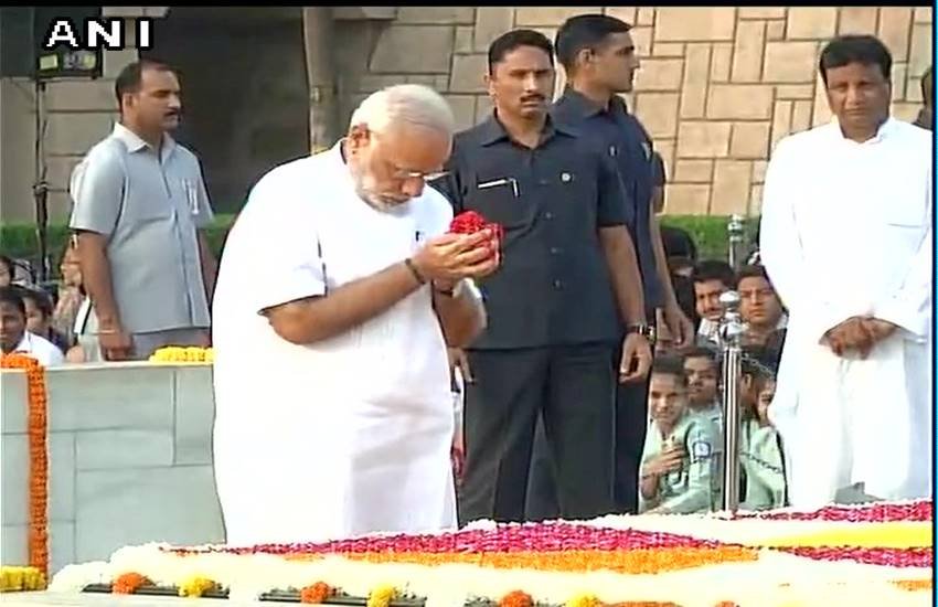 Mahatma Gandhi, Rajghat, Narendra Modi, Lal bahardur Shastri, Vijay Ghat, Gandhi Jayanti, Shastri jayanti, India News, Jansatta