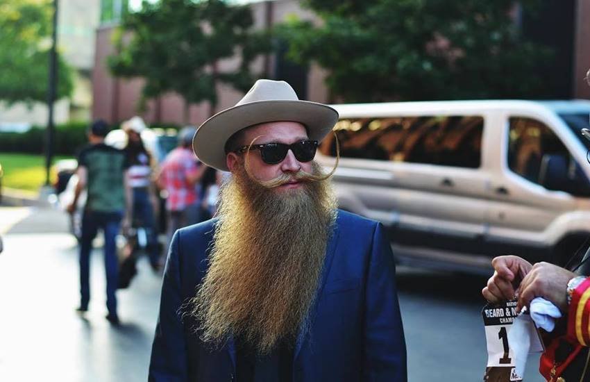 USA, Nashville, Beard and Moustache Championships, USA National Beard and Moustache Competition, Musketeer Beard and Moustache Category , English Moustache category, Full Beard Freestyle category