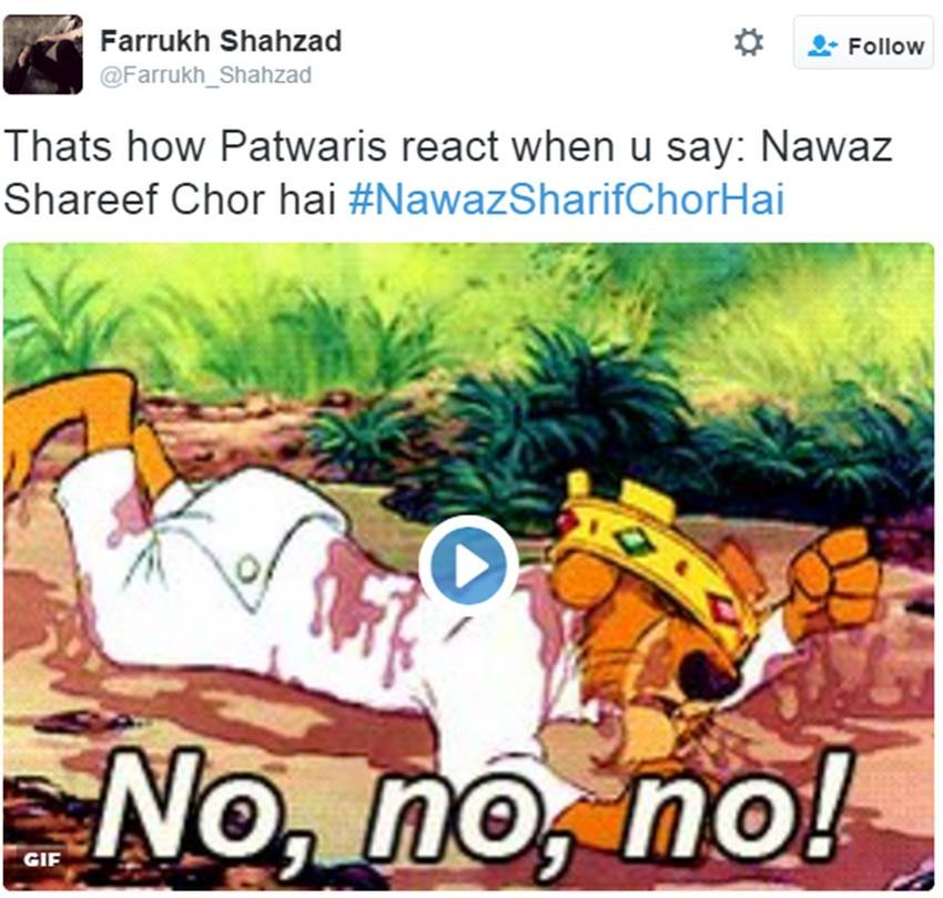 Nawaz Sharif, Pakistani PM, Twitter Pakistan, Social media, Nawaz Sharif Corruption, Nawaz Sharif Vote, #NawazSharifChorHai, Narendra Modi, Modi vs Sharif, India vs Pakistan, India, World, Jansatta