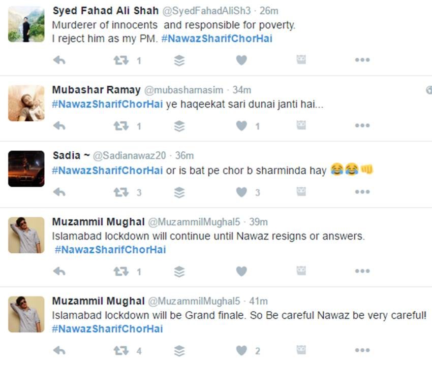 Nawaz Sharif, Pakistani PM, Twitter Pakistan, Social media, Nawaz Sharif Corruption, Nawaz Sharif Vote, #NawazSharifChorHai, Narendra Modi, Modi vs Sharif, India vs Pakistan, India, World, Jansatta