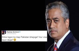 Rajdeep Sardesai. Barkha Dutt, NDTV, IBN, Anti National, Pakistan, India Pakistan Tension, Troll, Twitter, India, Jansatta