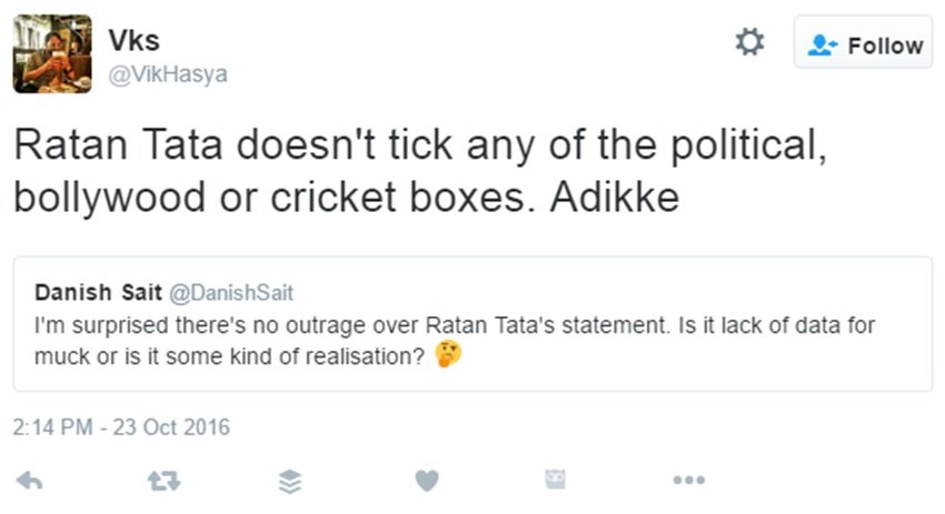 Intolerance, Ratan Tata, Tata Salt, Narendra Modi, Intolerance In India, Bhakts, Modi Bhakts, Twitter, India, Jansatta