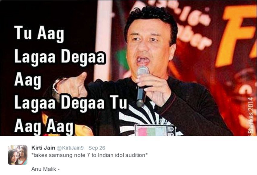 samsung, galaxy note 7, samsung galaxy note 7, galaxy note 7 shut down, galaxy note 7 Meme, galaxy note 7 jokes, galaxy note 7 jokes on Twitter, galaxy note 7 explosion, galaxy note 7 on fire, galaxy note 7 replacement phones, smartphones, technology, technology news