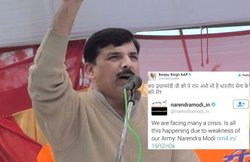 पुराना ट्वीट दिखाकर संजय सिंह ने की पीएम मोदी को घेरने की कोशिश, मगर खुद ही शिकार हो गए