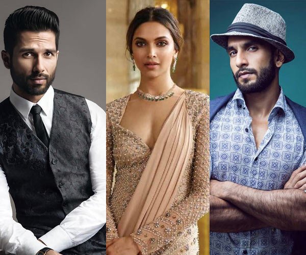 Deepika Padukone, Ranveer Singh, Shahid Kapoor, Padmavati, Sanjay Leela Bhansali, Bollywood