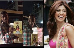 जब शिल्पा शेट्टी को उन्हीं की लिखी किताब बेचने लगा ये शख्स, शिल्पा ने शेयर की तस्वीर