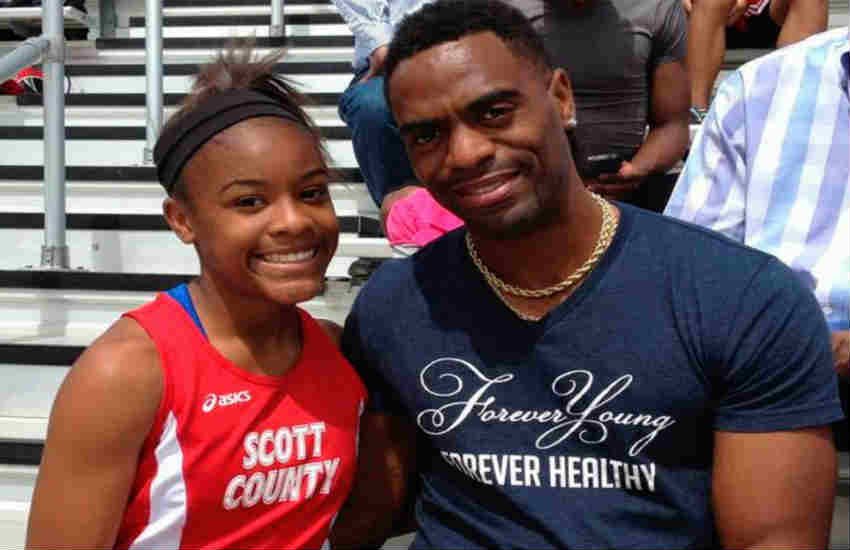 Tyson Gay, Tyson Gay daughter, Olympian Tyson Gay, Trinity Gay News, Trinity Gay latest news Tyson Gay, Tyson Gay daughter, Olympian Tyson Gay, Trinity Gay News, Trinity Gay latest news