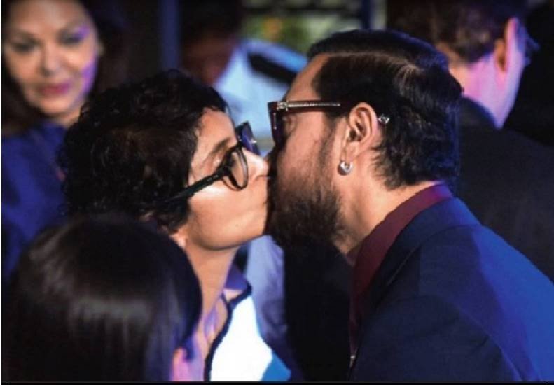 आमिर खान और किरण राव।