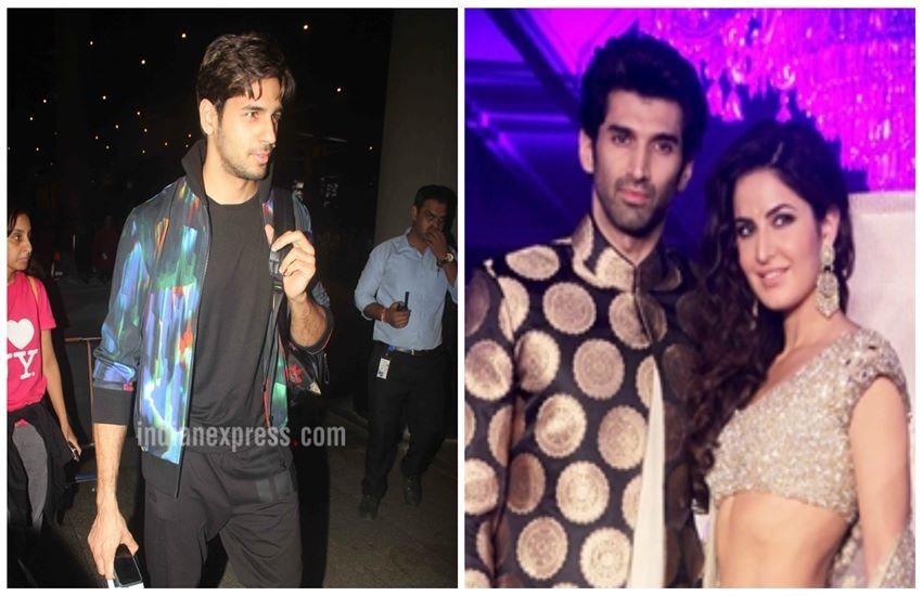 aditya roy kapoor, katrina kaif, siddharth malhotra
