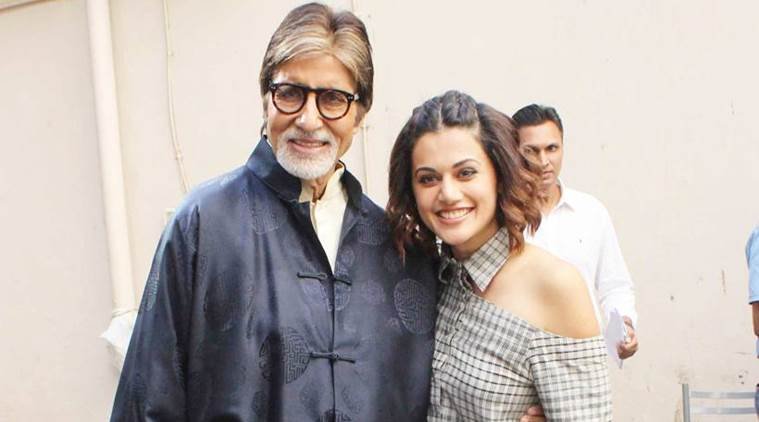 Taapsee Pannu, taapsee pannu amitabh pink, taapsee pink amitabh, taapsee pink telugu, taapsee pink remake, Akshay Kumar, Pink, Naam Shabana, Neeraj Pandey, Baby, Amitabh Bachchan, Pink telugu remake, indian express, indian express news, entertainment news, bollywood