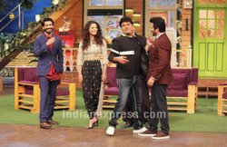 मिर्जिया की कास्ट पहुंची कपिल के घर, अनिल ने की सबसे ज्यादा मस्ती