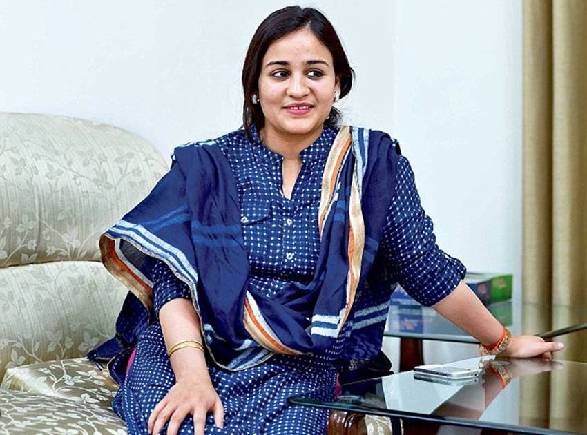 प्रतीक यादव की पत्नी अपर्णा।